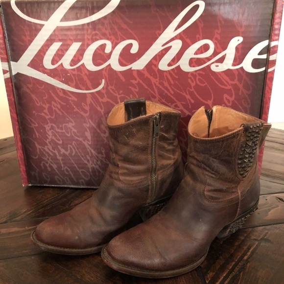 lucchese ankle boots